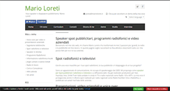 Desktop Screenshot of marioloreti.net